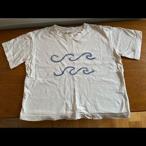 Madewell cropped shirt